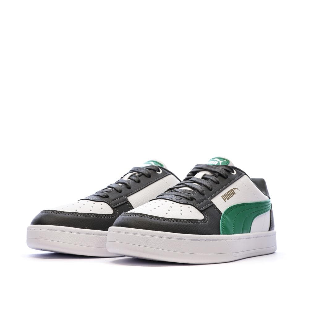 Baskets Blanches/Noires/Vertes Femme Puma Caven 2.0 6