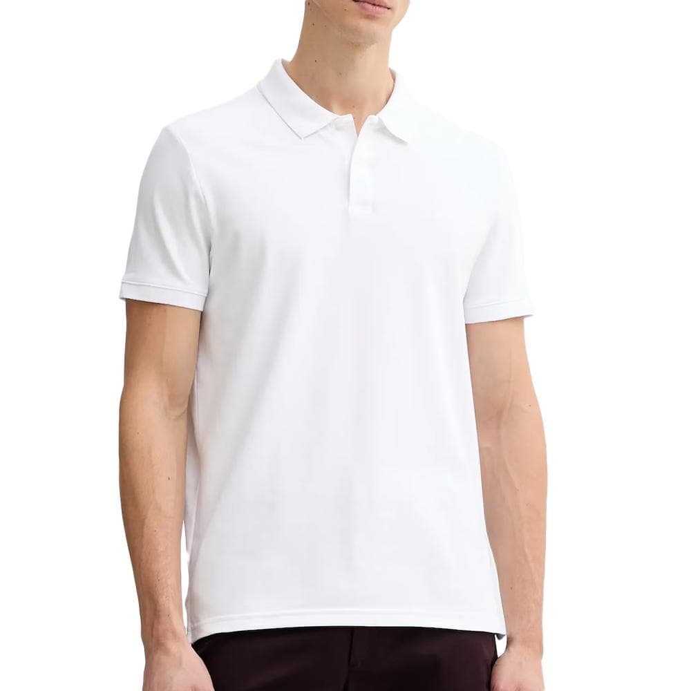 Polo Blanc Homme Calvin Klein Jeans Refined 1