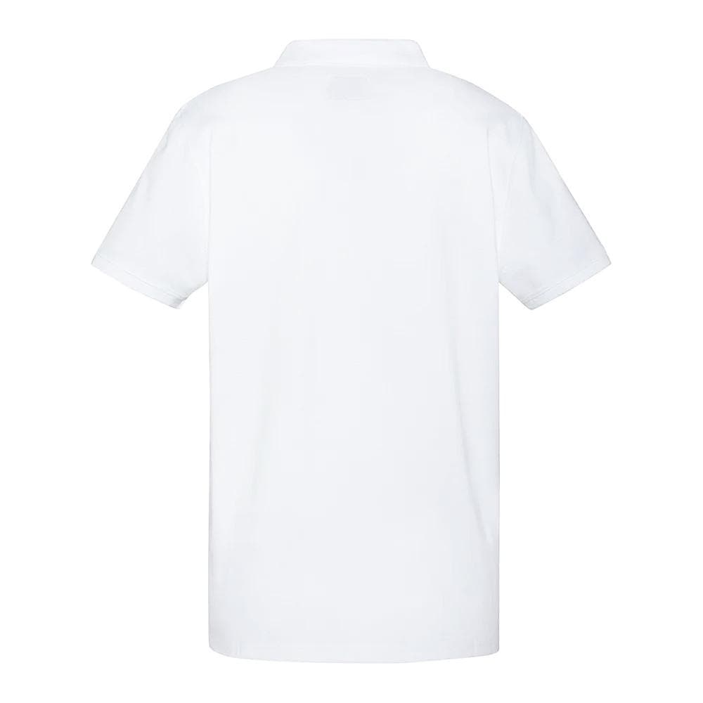 Polo Blanc Homme Schott S0022 2