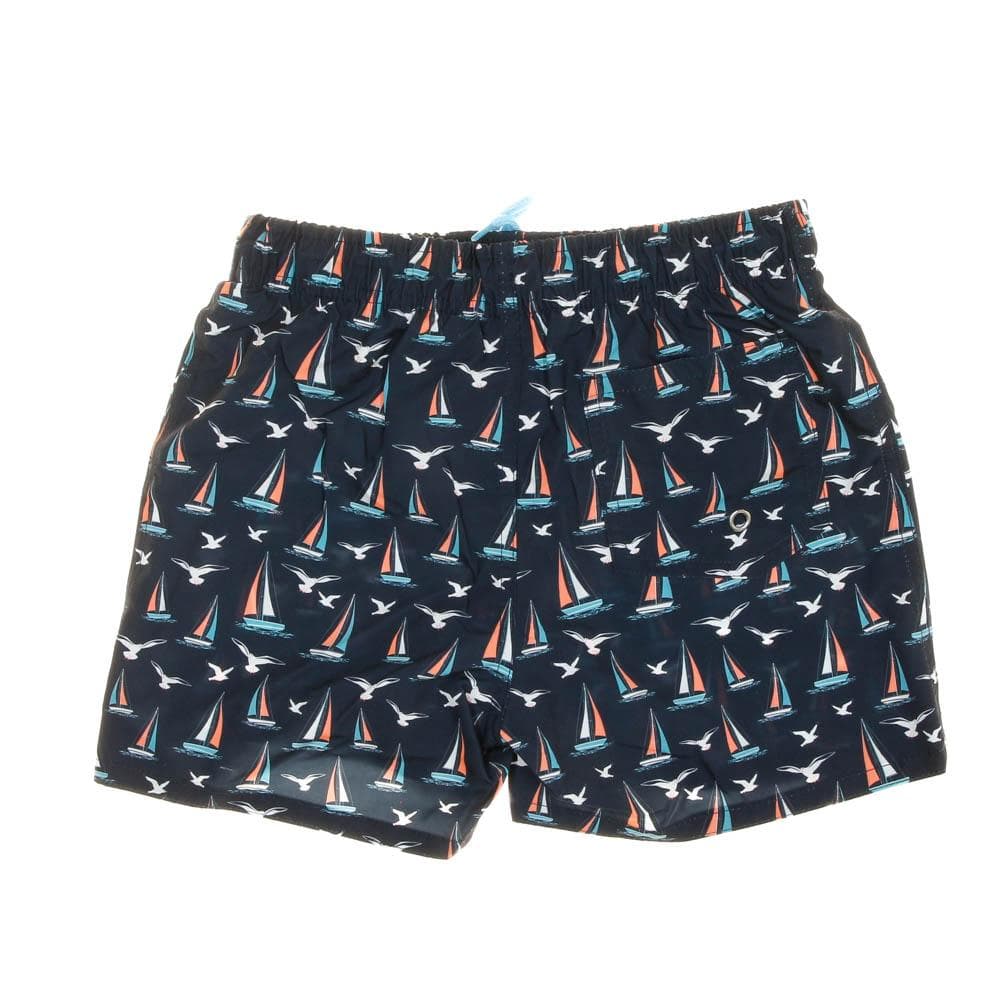 Short de bain Marine/Orange Garçon Sun project 3072 2