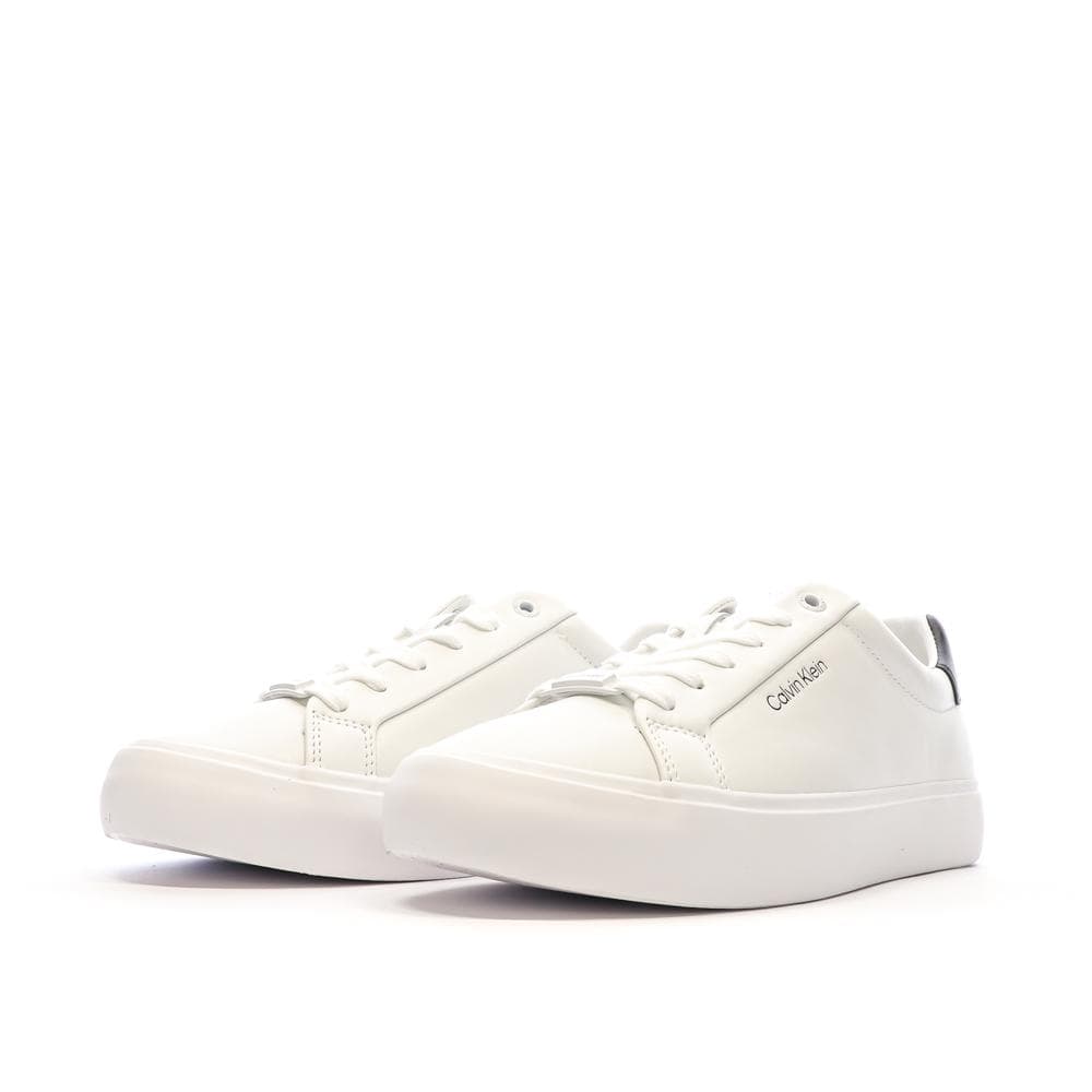 Baskets Blanches Femme Calvin Klein Jeans Vulcanized 6