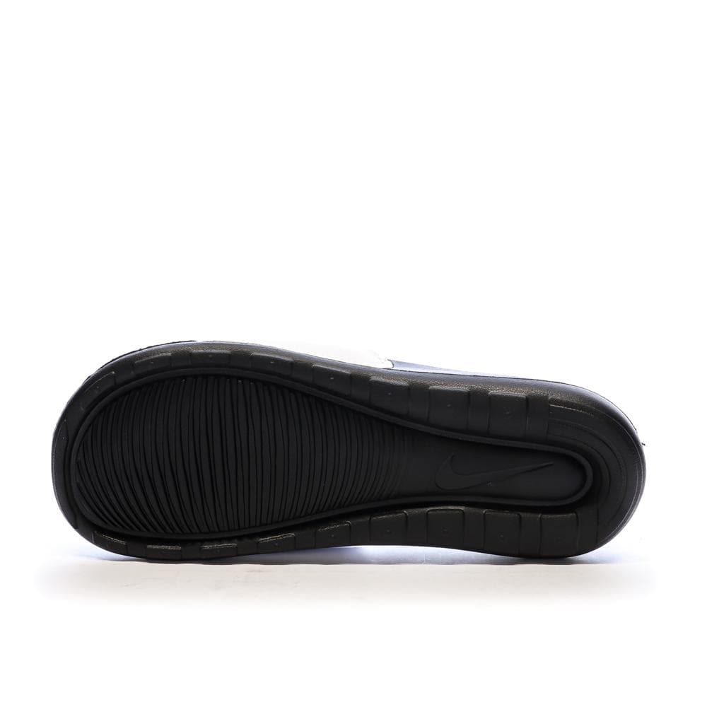 Claquettes Blanches/Noires Homme Nike Victori 2