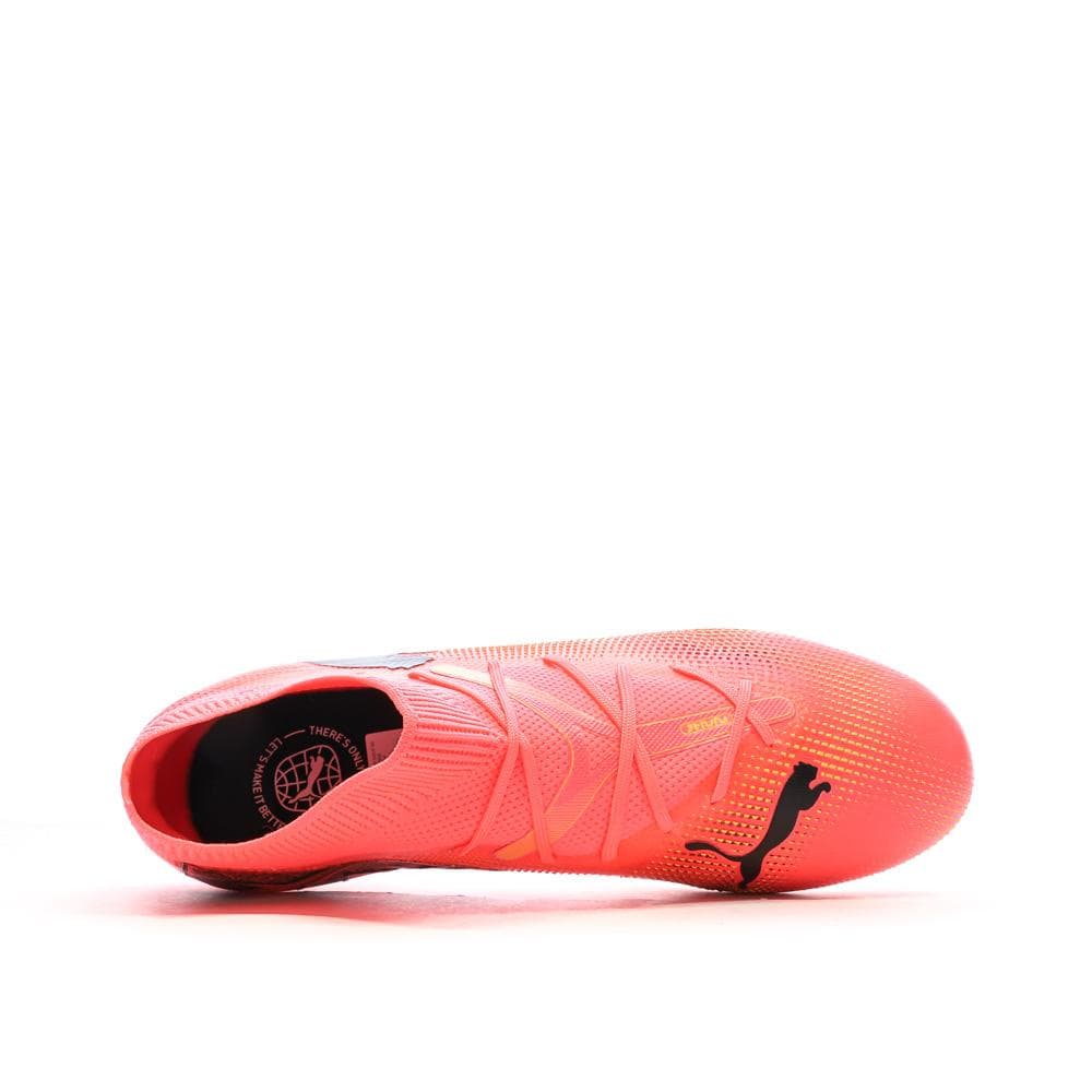 Chaussures de Football Orange Homme Puma Future 7 Match Fg/ag 4
