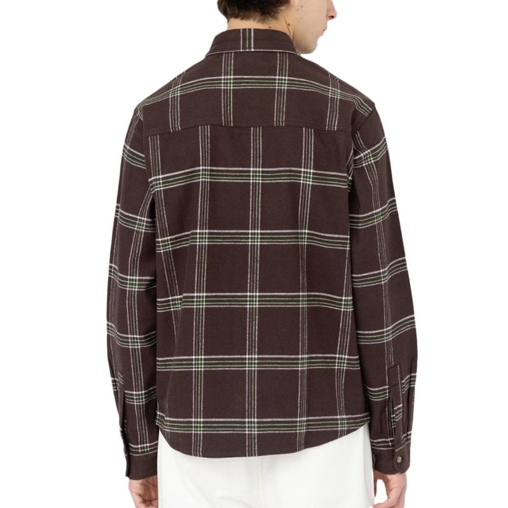 Chemise Marron/Vert Homme Dickies Warrenton 2