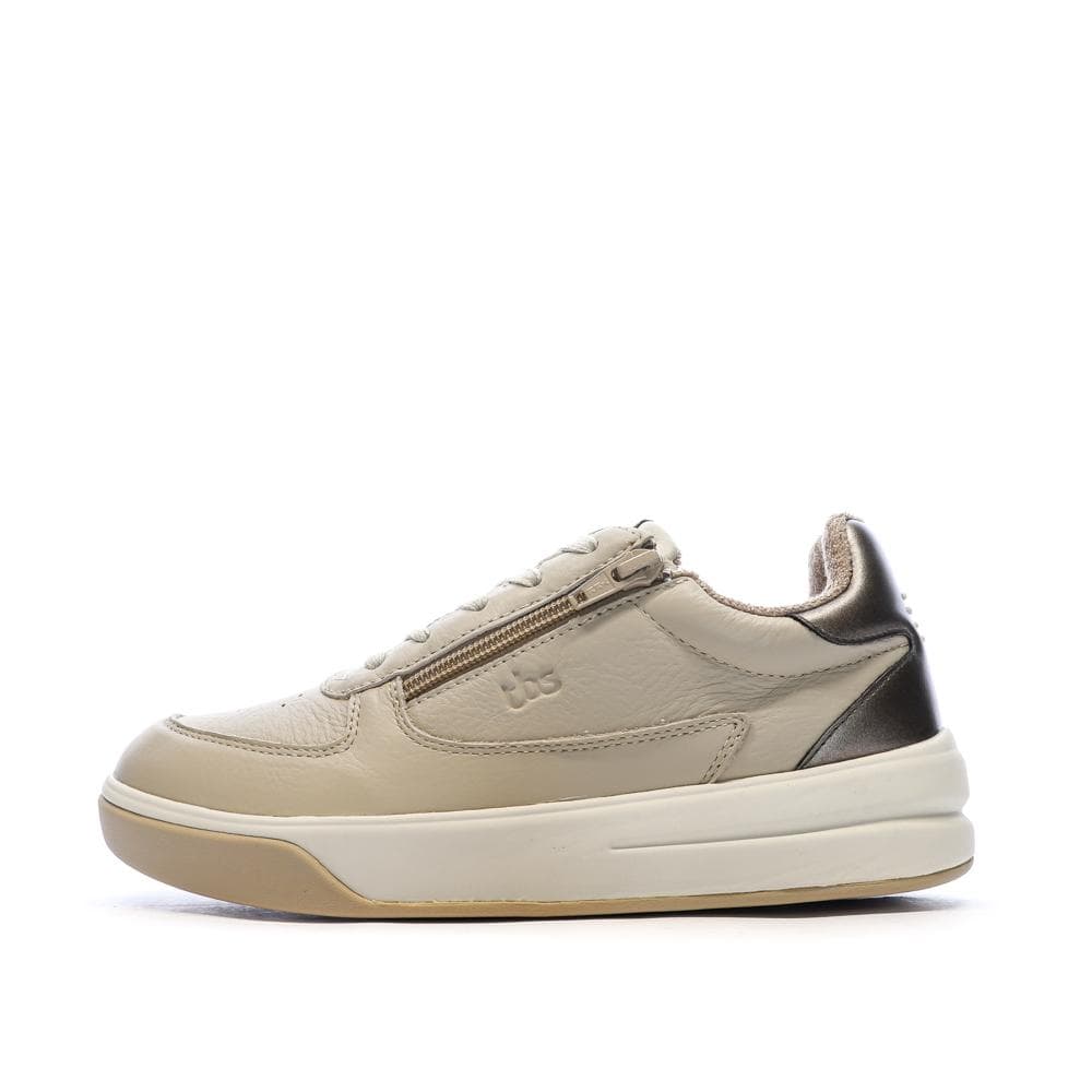 Baskets Beige Femme TBS CLAUZIP 1