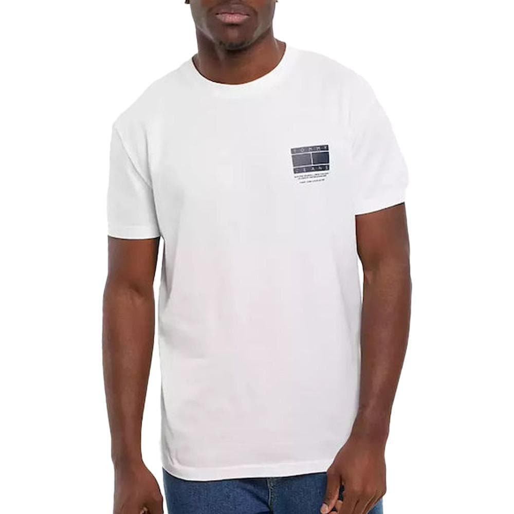 T-Shirt Blanc Homme Tommy Hilfiger Graphic 2