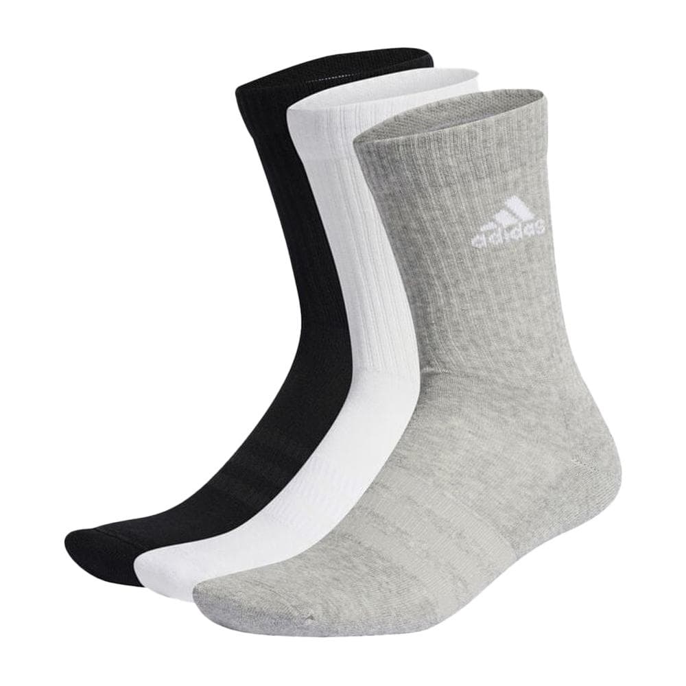 Lot de 3 Paires de Chaussettes Noires/Blanches/Grises Homme Adidas IC1311 1