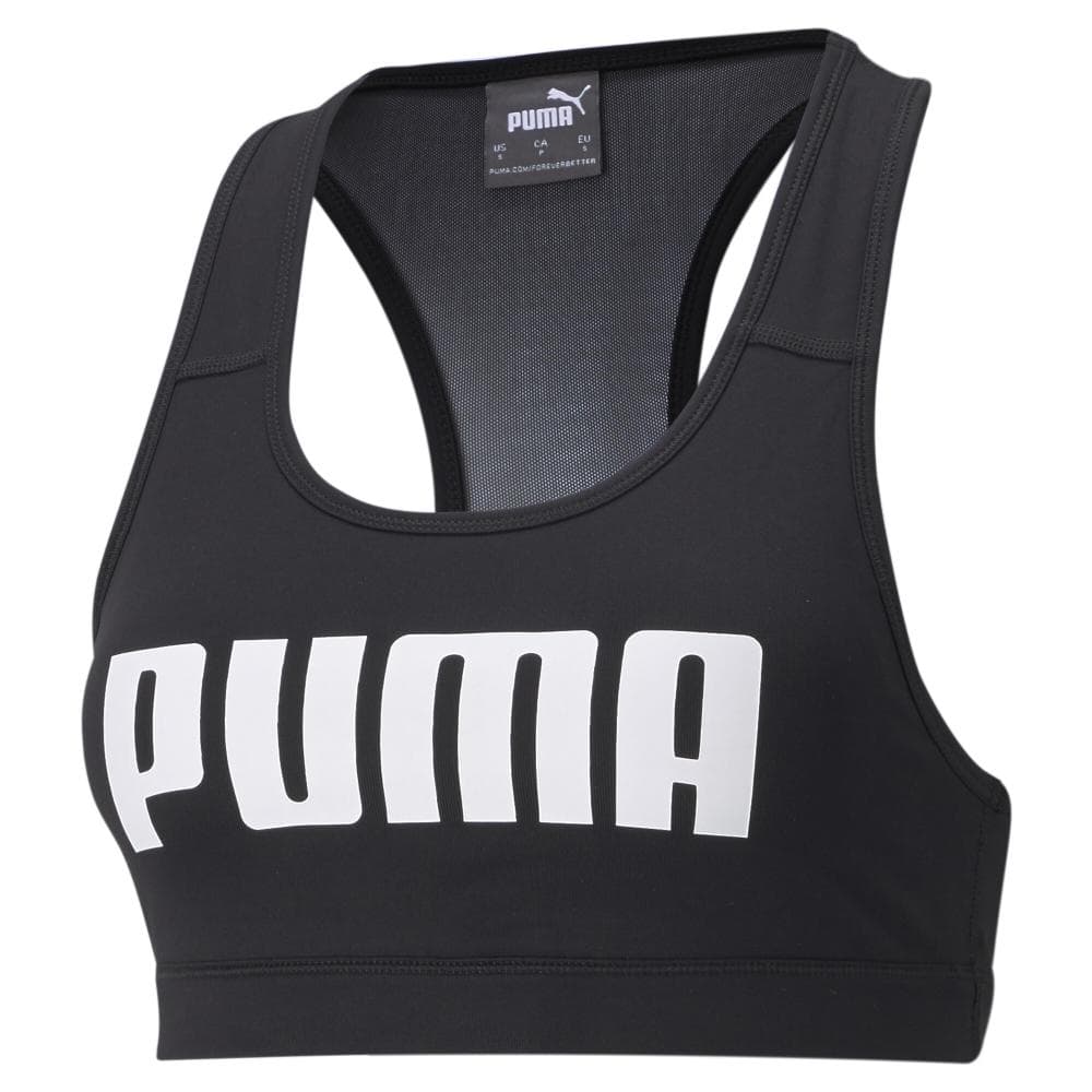 Brassière Noire Femme Puma Mid Impact 4keeps 1