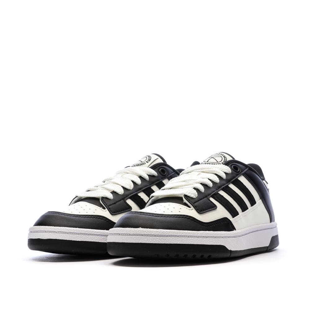 Baskets Noires/Blanches Enfant Adidas Rapid Court 6