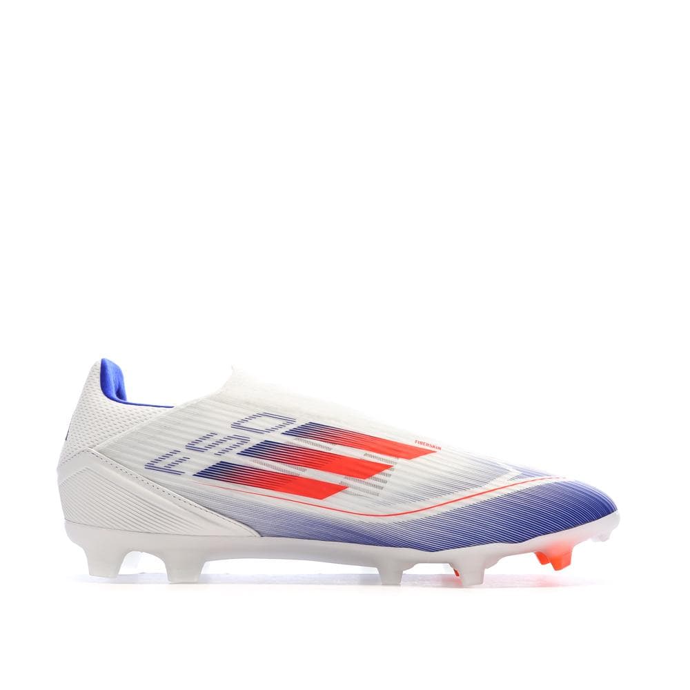 Chaussures de Foot Blanc/Bleu Adidas F50 League Ll FG/MG 2