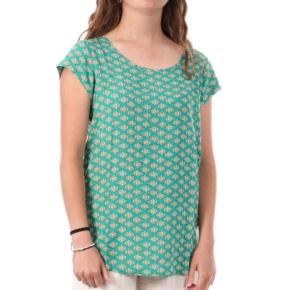 Blouse Vert à motifs Femme Only Nova 1