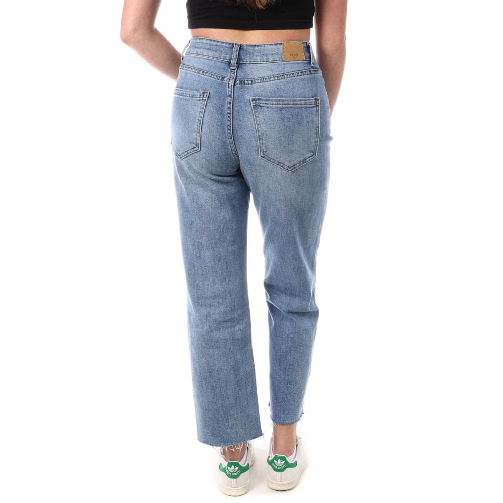Jean Droit Bleu Femme Monday Premium Droit Denim 2