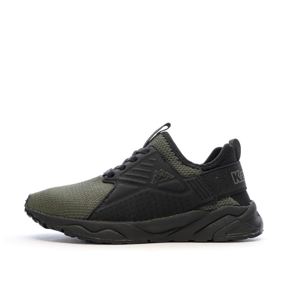 Baskets Kaki/Noires Garçon Kappa San Puerto 1
