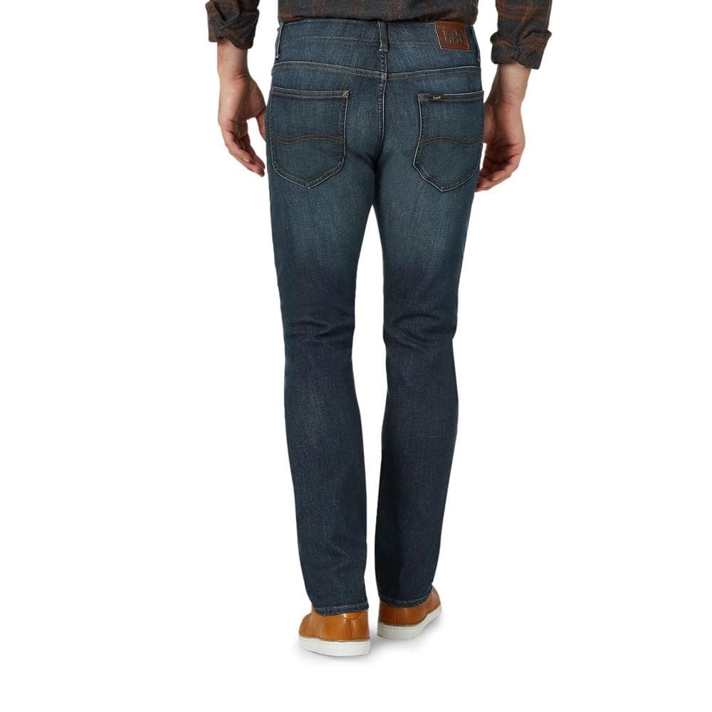 Jean Bleu Foncé Homme Lee Slim Aristocrat 2