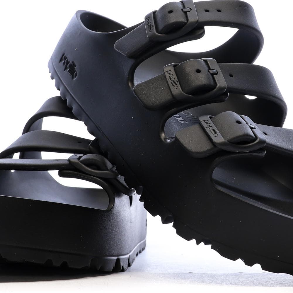 Sandales Noires Femme Birkenstock Florida Flex 7