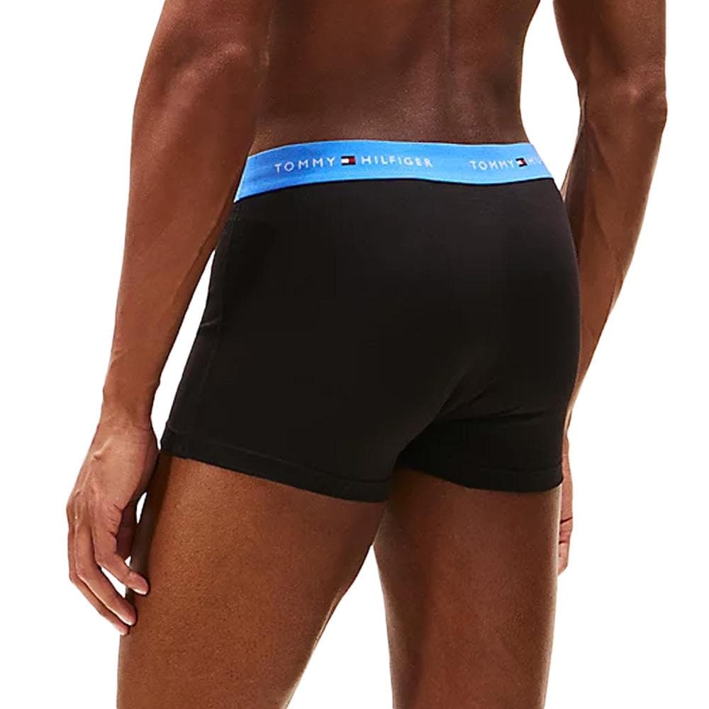 X3 Boxers Noir/Bleu/Vert Homme Tommy Hilfiger Trunk UM0UM02763 3