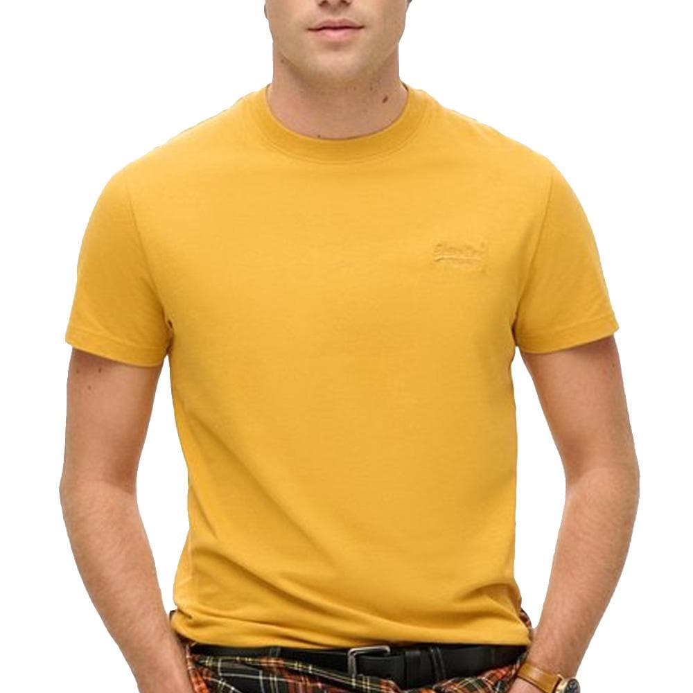 T-Shirt Jaune Homme Superdry Essential 1