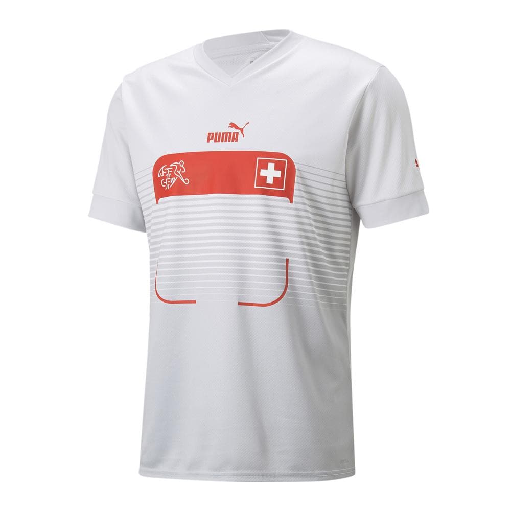Maillots de sport Blanc/Rouge Homme Puma Sfv Away 1
