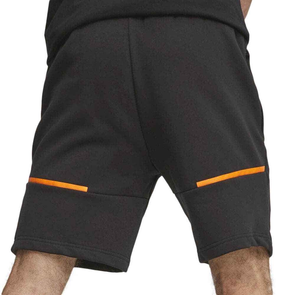 OM Short Noir/Orange Homme foot Puma 2023/2024 2