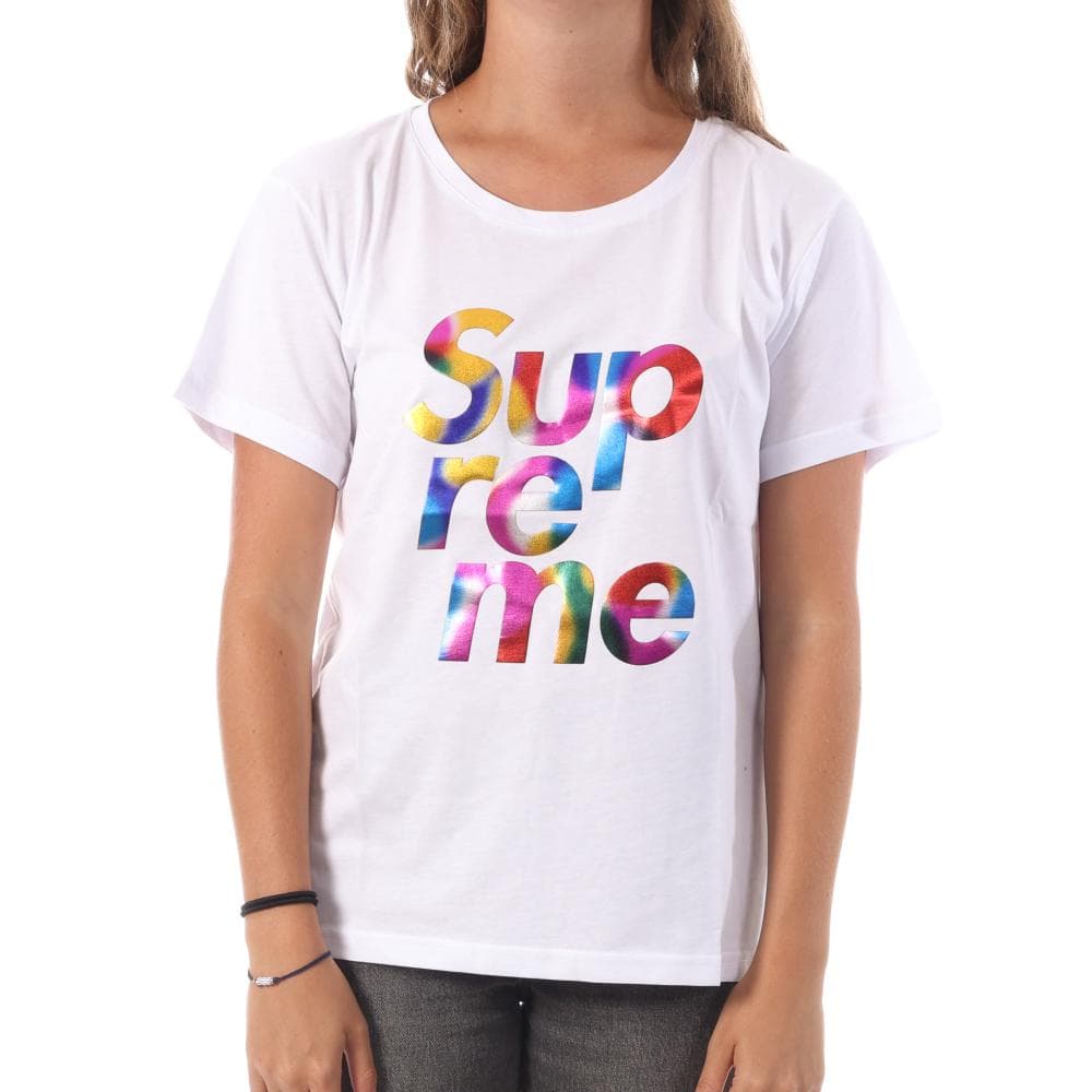 T-shirts Blanc Femme Supreme Grip Alena 1