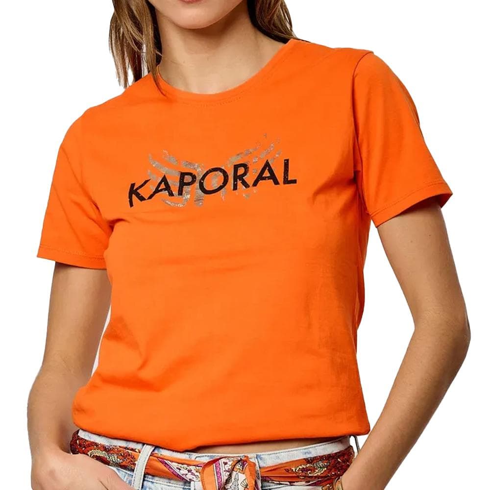 T-shirt Orange Femme Kaporal ELOAE 1