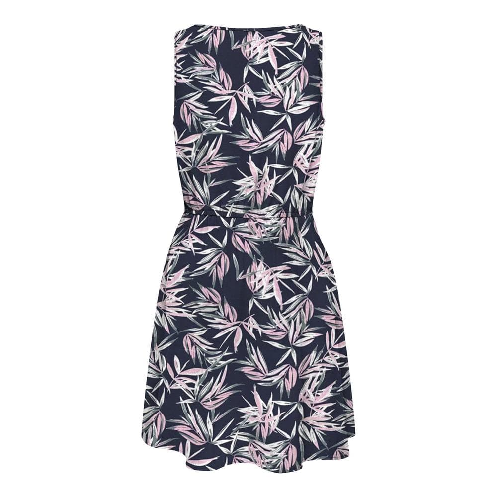 Robe Courte Marine/Rose Femme Only 15222201 2