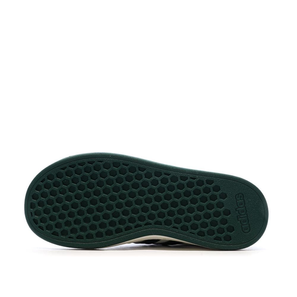 Baskets Ecru/Vert Garçon Adidas Grand Court 2.0 5