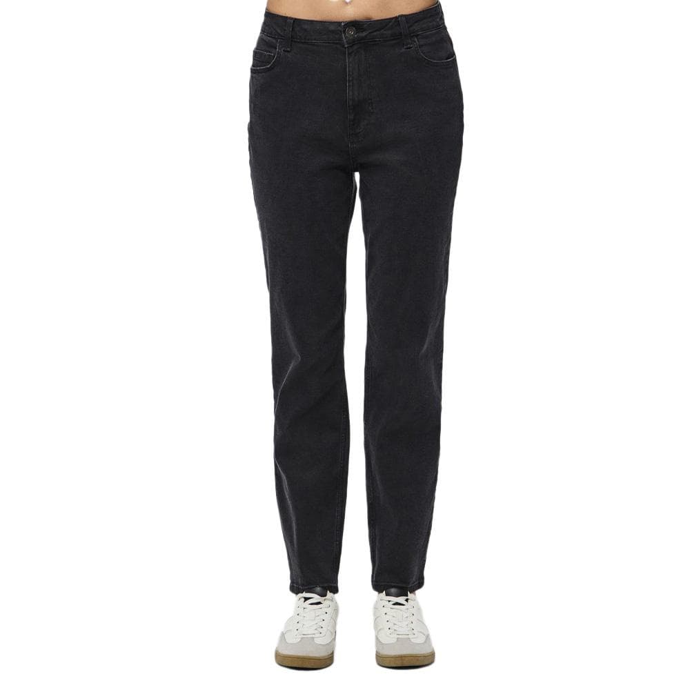 Jean Mom Noir Femme Pieces Kesia 1