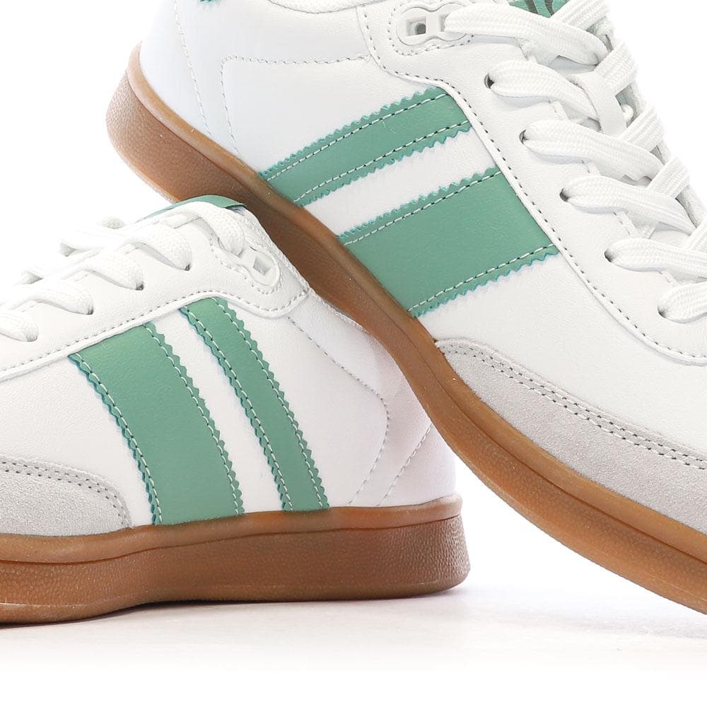 Baskets Blanc/Vert Femme Teddy Smith 120131 7