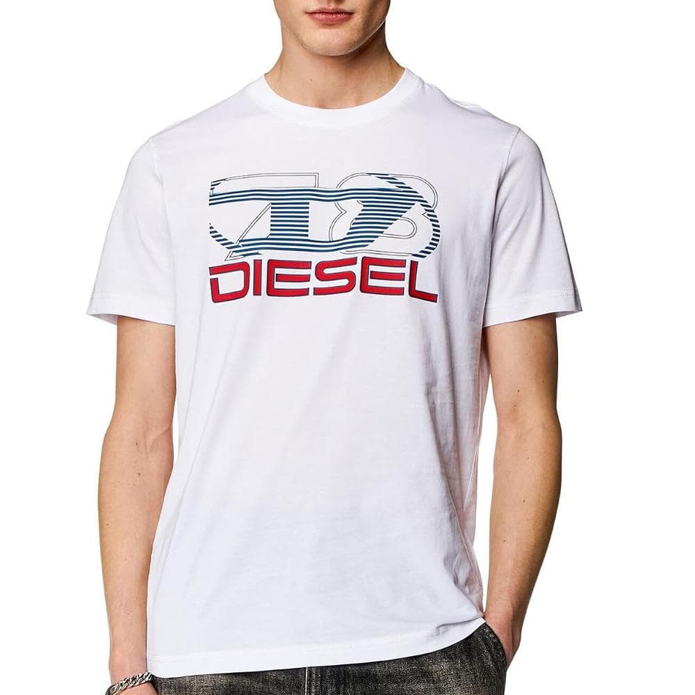 T-Shirt Blanc Homme Diesel Diegorss 1