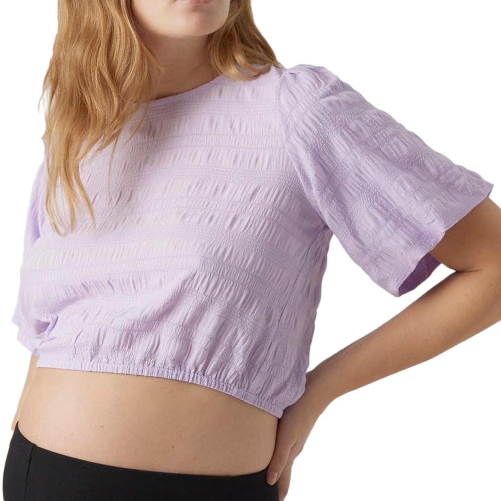 T-Shirt Mauve Femme Mamalicious Beau 1