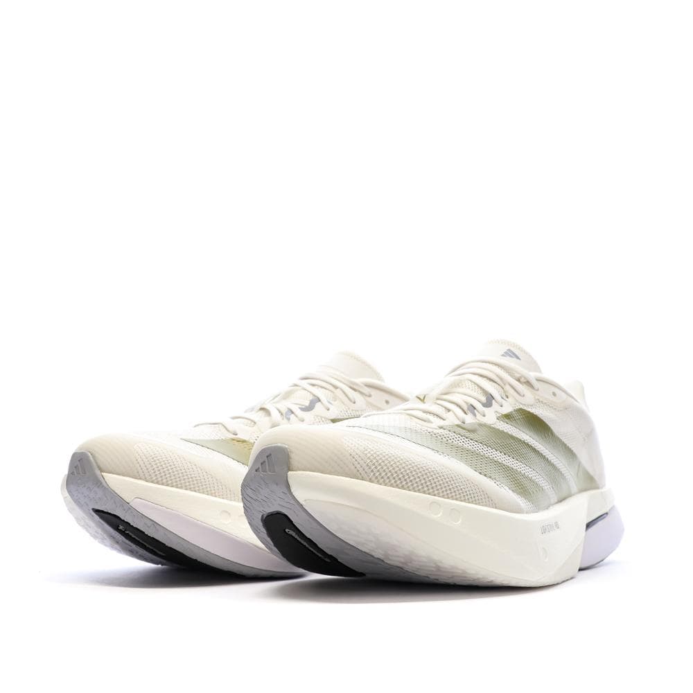 Chaussures Running Blanc/Doré Adidas Adizero Boston 13 6