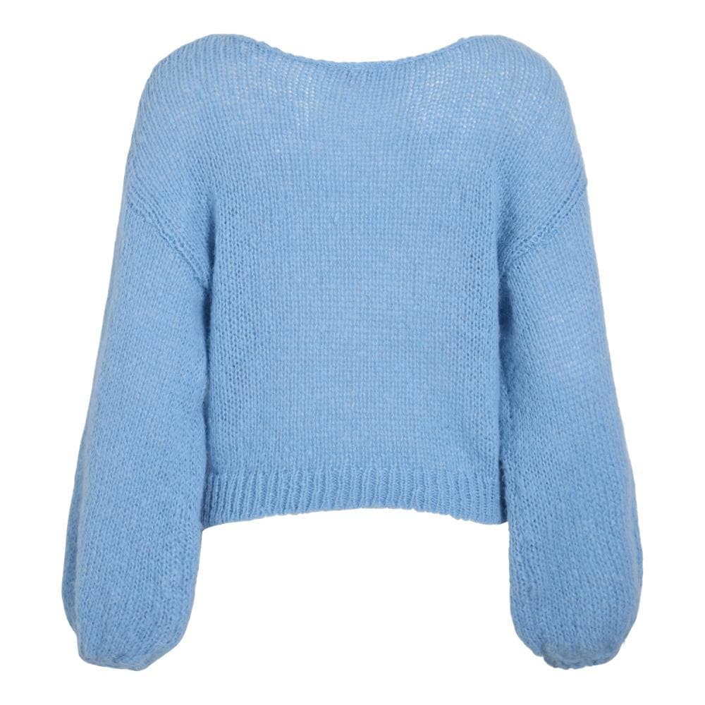 Pull Bleu Femme Vila Choca 2