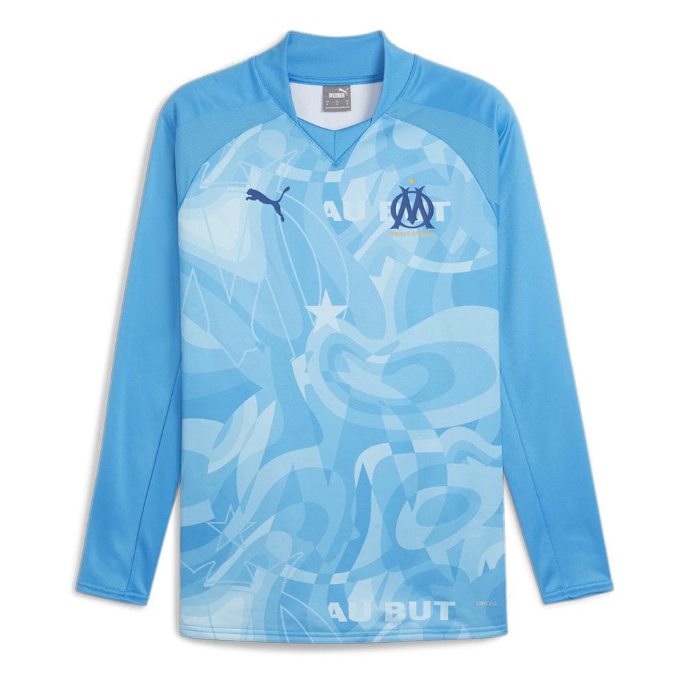 OM Sweat Prématch Bleu Homme Puma 23/24 1