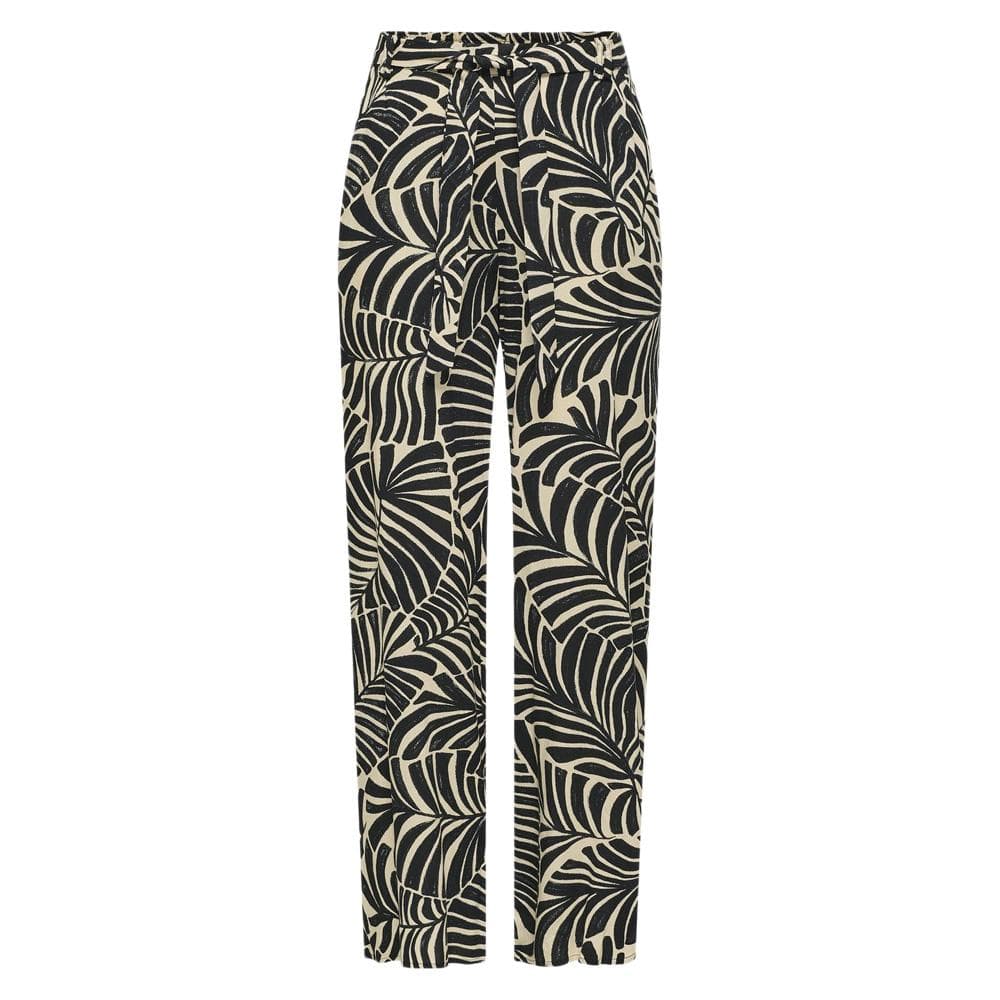 Pantalon Noir/Beige Femme Only Nova Life Palazzo 1