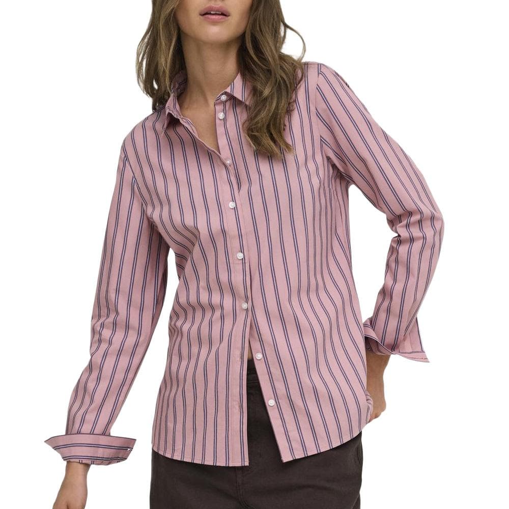 Chemise Rose/Bleu Femme JDY Mio 1