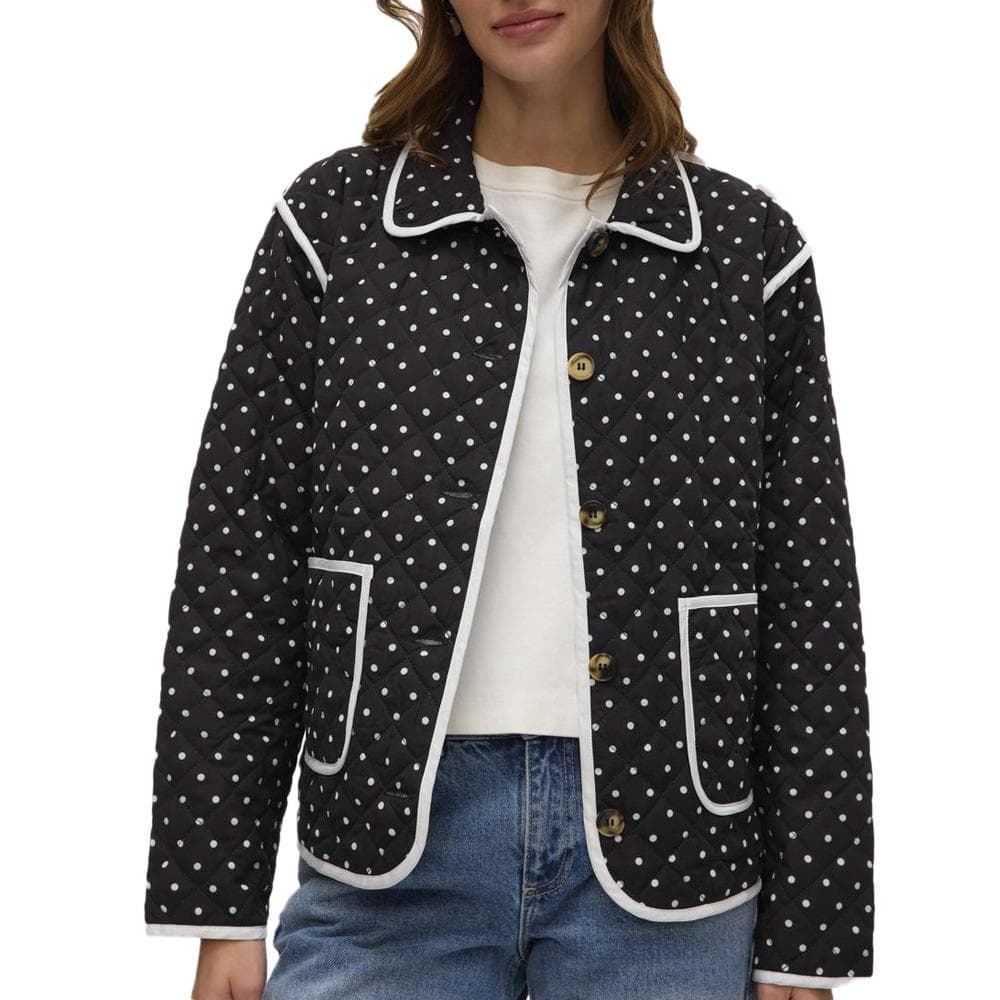 Veste Noir à Pois Femme Vero Moda Anne 1