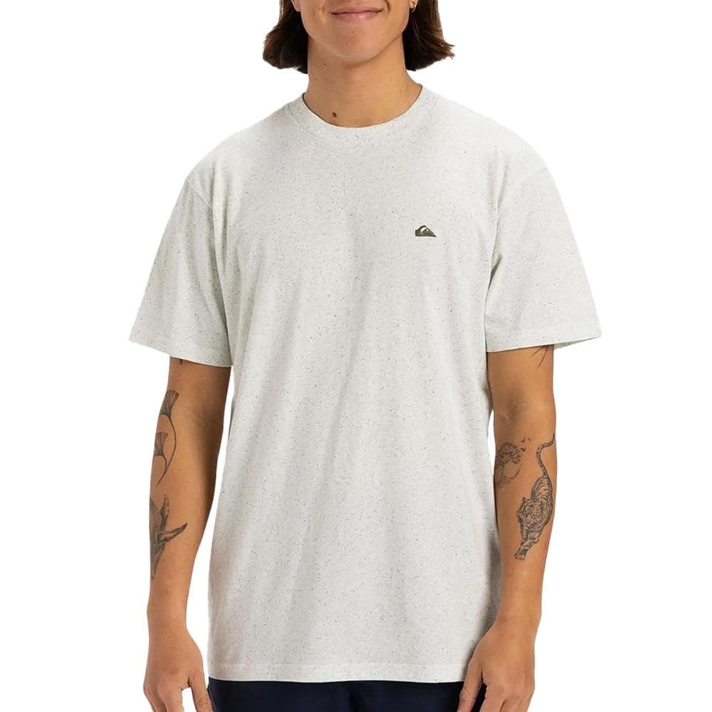 T-shirt Kaki Chiné Homme Quiksilver Neps 1