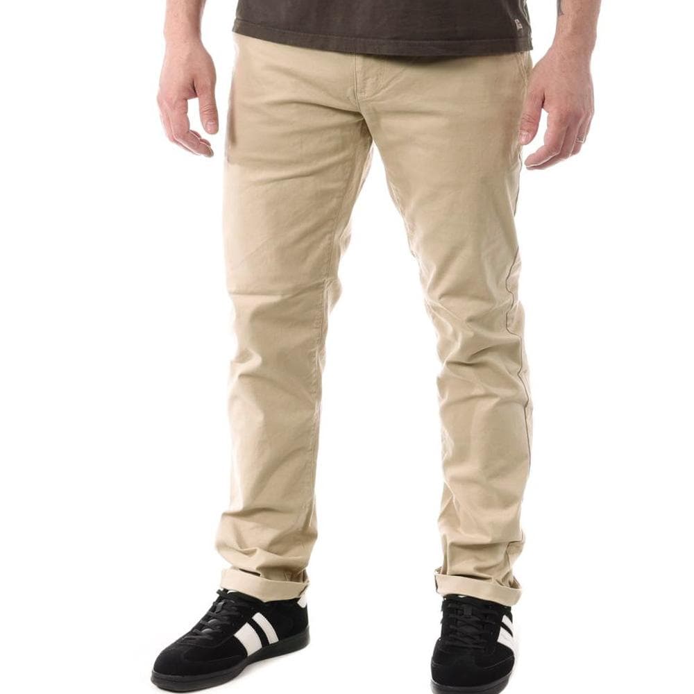 Pantalon Chino Beige Amande Homme Paname Brothers Costa1 1
