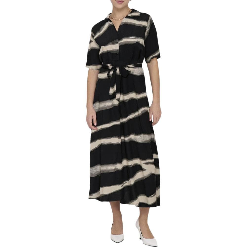 Robe Imprimé Noir/Blanc Femme JDY Starsezen Life 2/4 1