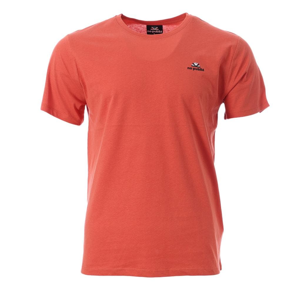 T-shirt Orange Homme No Publik Brand 1