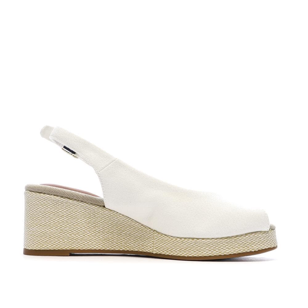 Sandales Blanches Femme Tommy Hilfiger Flag 2