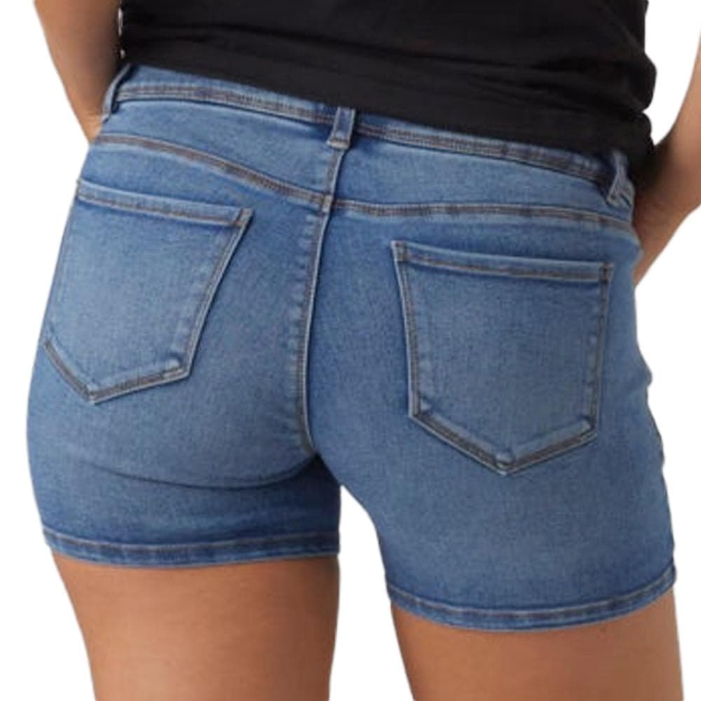 Short en Jean de Grossesse Slim Bleu Femme Mamalicious Rome 2