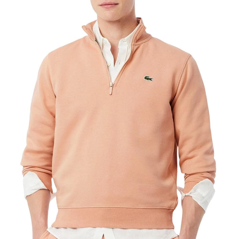 Sweat Rose Homme Lacoste Half-zip 1