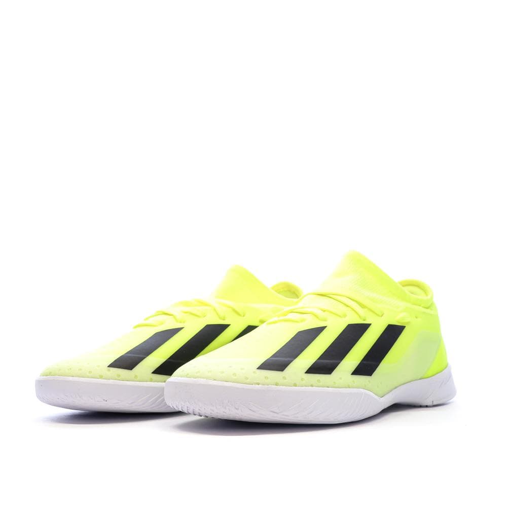 Chaussures de football Jaune Fluo Garçon Adidas X Crazyfast League 6