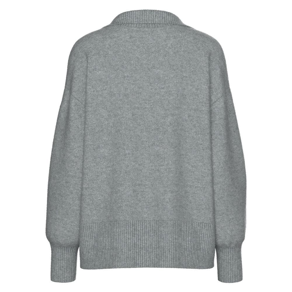 Pull Gris Femme Pieces Malou 2