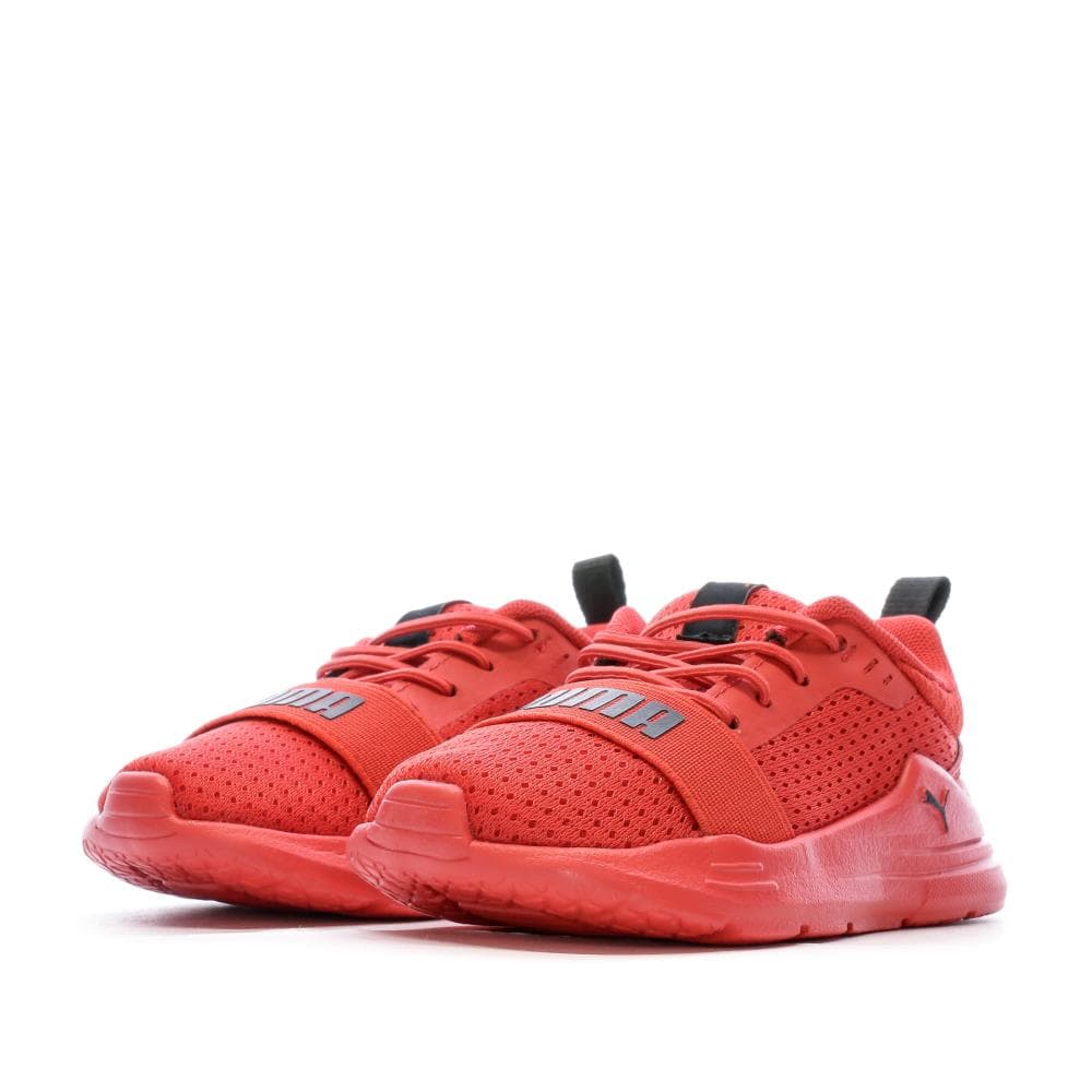Baskets Rouges Bébé/Garçon Puma Wired Run 6