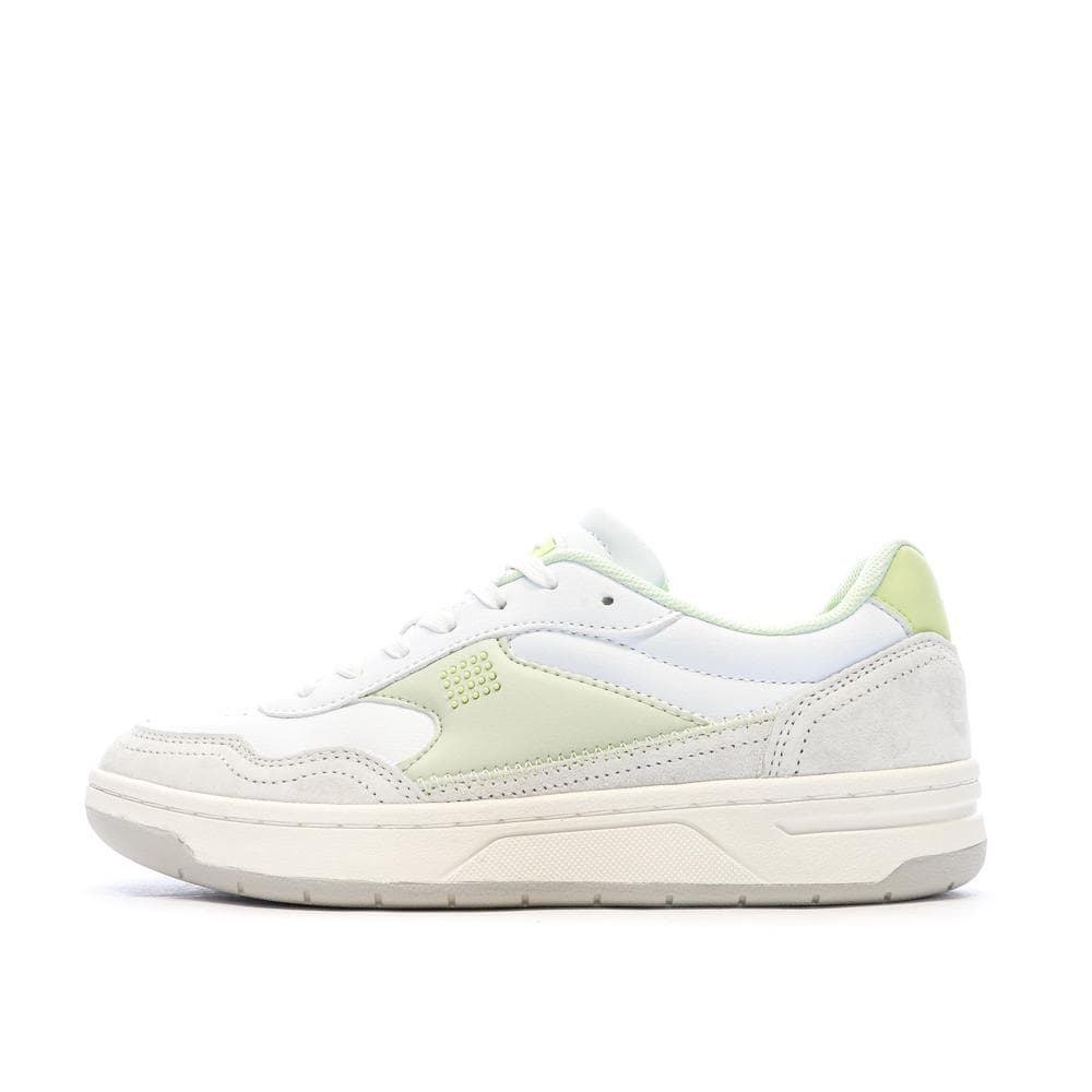 Baskets Blanc/Jaune Femme TBS ALMERIA 1