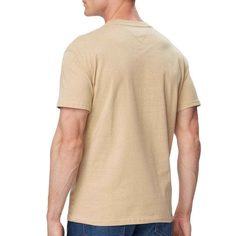 T-shirt Beige Pomme Homme Tommy Hilfiger Tjm Slim Linear 2