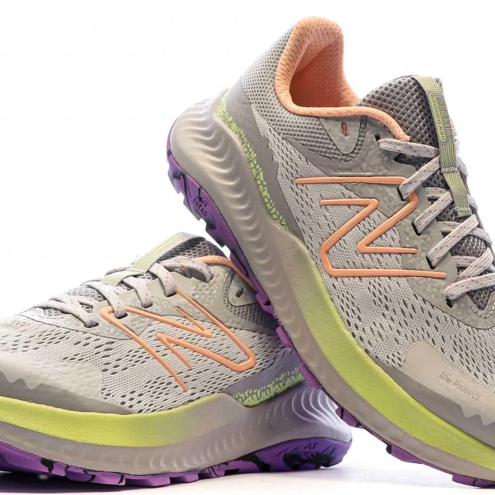 Chaussures de trail Grises Femme New Balance Nitrel 7
